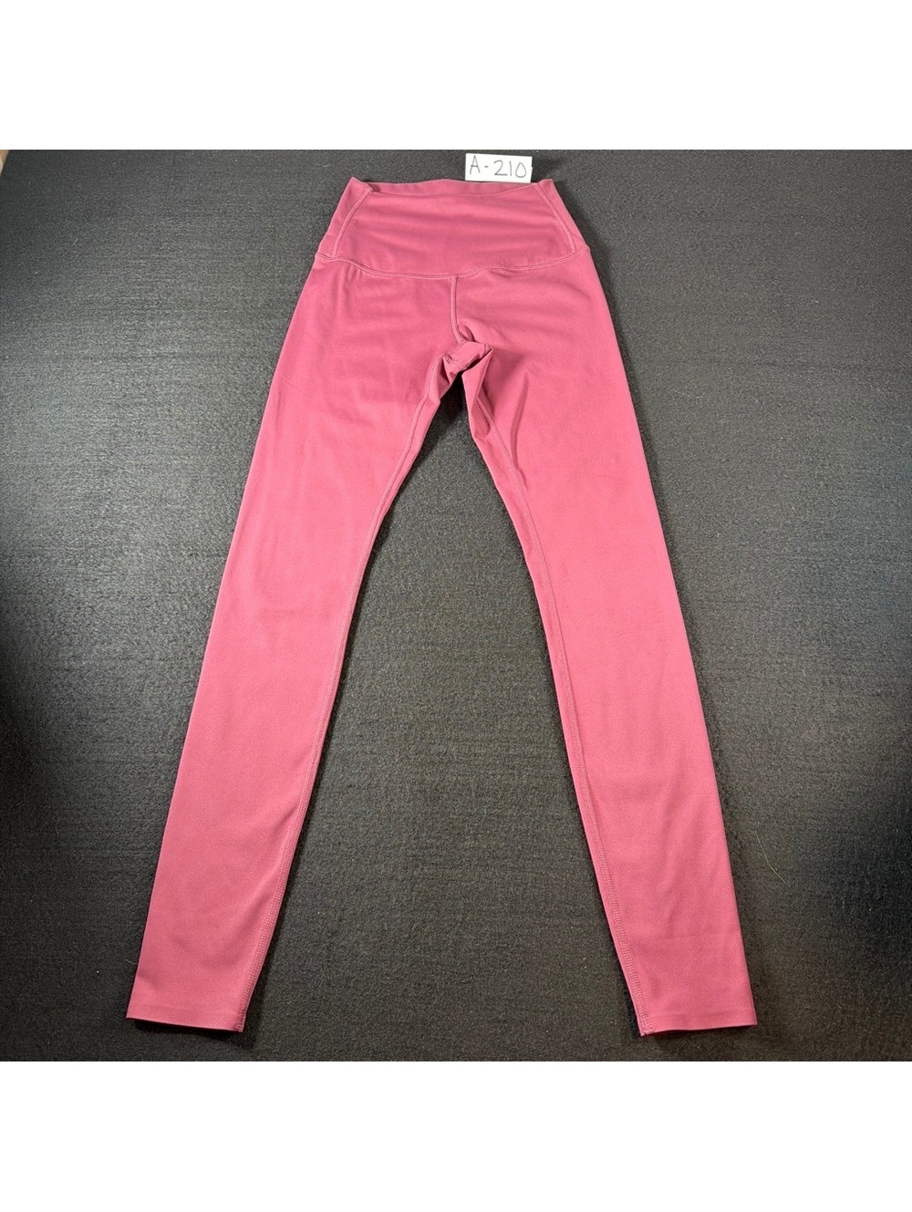 TAVI High Waisted Tight Leggings Womens XS Mauve Pink Yoga Pilates Workout